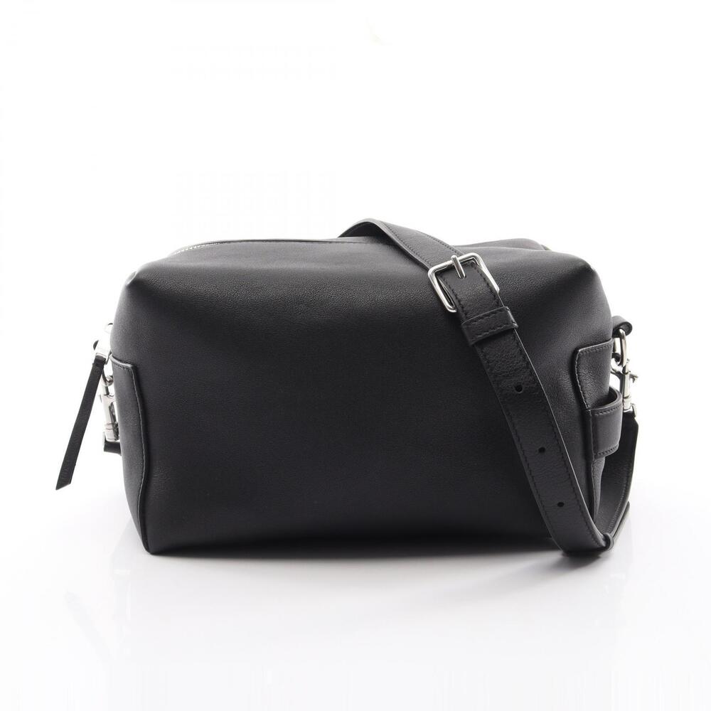 Celine Takeaway Shoulder Bag Leather Black